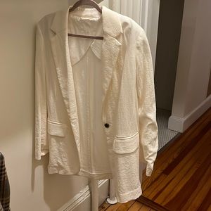 H&M linen blazer, size medium